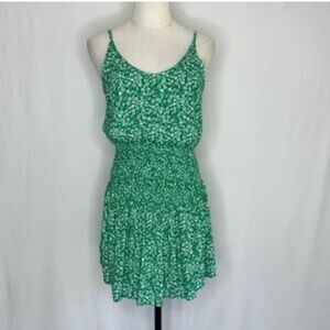 Japna floral dress with cinched waist